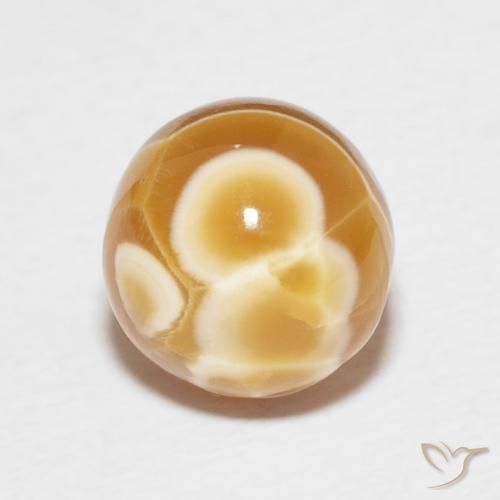 5.49ct Natürlicher Mehrfarbig Achat, Kugel / Ball, Lichtundurchlässig