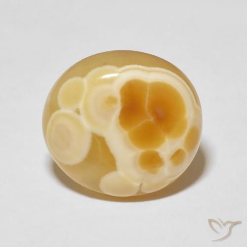 14.33ct Natürlicher Mehrfarbig Achat, Oval, Lichtundurchlässig, Photo A