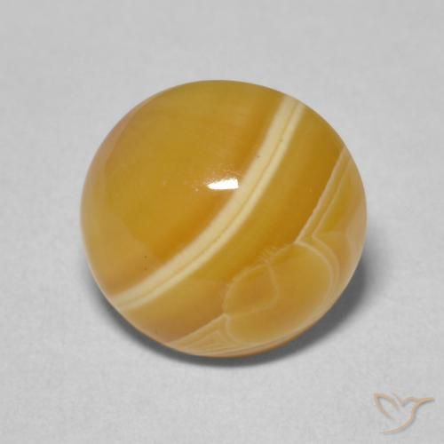 5.05ct Natürlicher Mehrfarbig Achat, Runden, Lichtundurchlässig