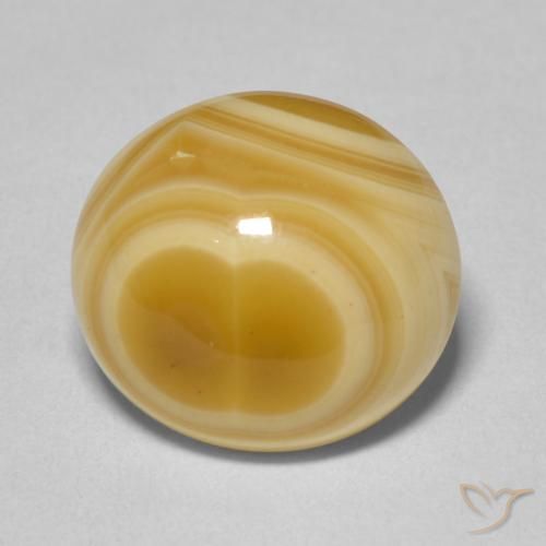 10.80ct Natürlicher Mehrfarbig Achat, Oval, Lichtundurchlässig