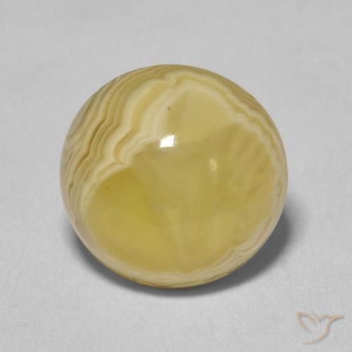 5.48ct Natürlicher Mehrfarbig Achat, Runden, Lichtundurchlässig