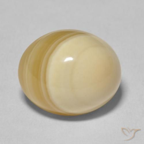 9.82ct Natürlicher Mehrfarbig Achat, Oval, Lichtundurchlässig