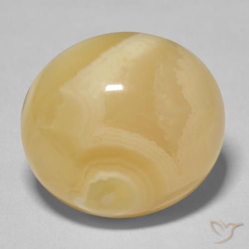 22.91ct Natürlicher Mehrfarbig Achat, Oval, Lichtundurchlässig