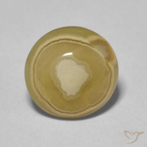 4.76ct Natürlicher Mehrfarbig Achat, Runden, Lichtundurchlässig