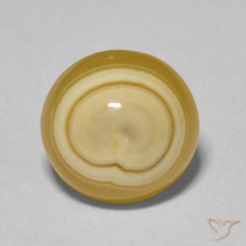 5.35ct Natürlicher Mehrfarbig Achat, Runden, Lichtundurchlässig