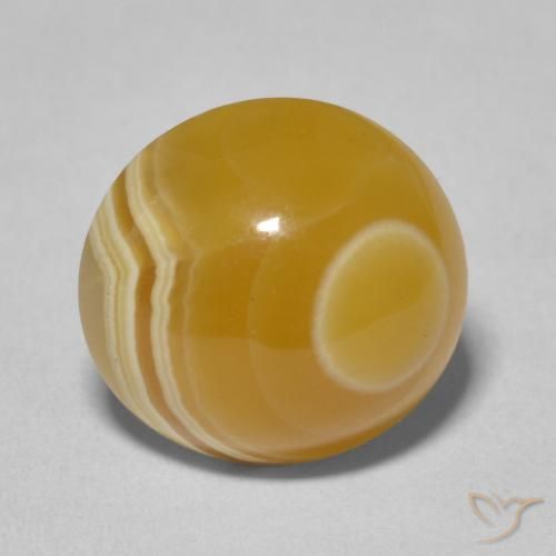 8.51ct Natürlicher Mehrfarbig Achat, Oval, Lichtundurchlässig