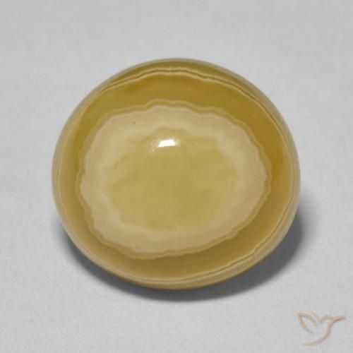 7.72ct Natürlicher Mehrfarbig Achat, Oval, Lichtundurchlässig