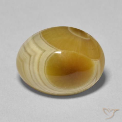 8.06ct Natürlicher Mehrfarbig Achat, Oval, Lichtundurchlässig