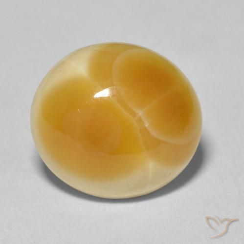 8.52ct Natürlicher Mehrfarbig Achat, Oval, Lichtundurchlässig