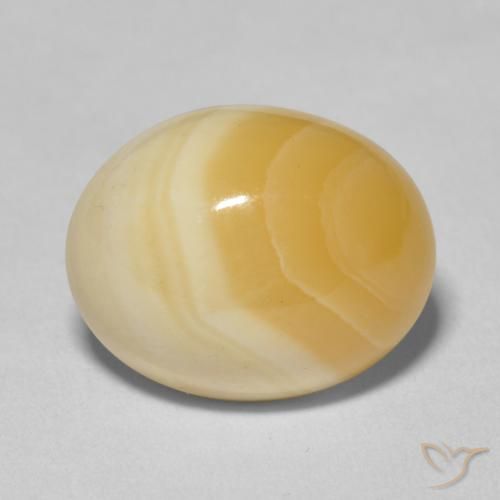 10.38ct Natürlicher Mehrfarbig Achat, Oval, Lichtundurchlässig