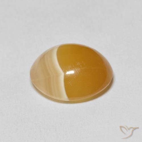 9,17 ctw natürlicher Mehrfarbig Achat, Oval, Lichtundurchlässig