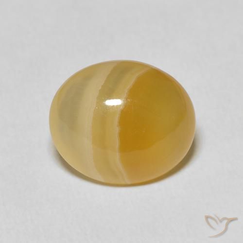 6.82ct Natürlicher Mehrfarbig Achat, Oval, Lichtundurchlässig, Photo A