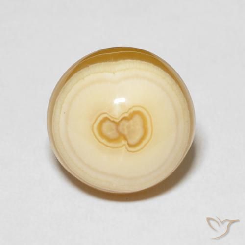 12.10ct Natürlicher Mehrfarbig Achat, Runden, Lichtundurchlässig