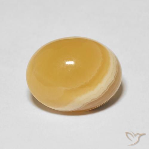10.82ct Natürlicher Mehrfarbig Achat, Oval, Lichtundurchlässig