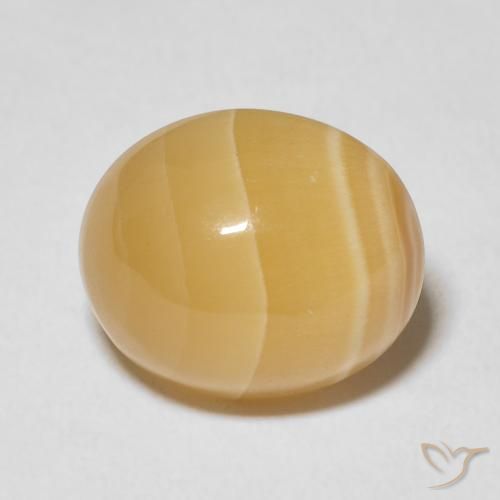 10.17ct Natürlicher Mehrfarbig Achat, Oval, Lichtundurchlässig