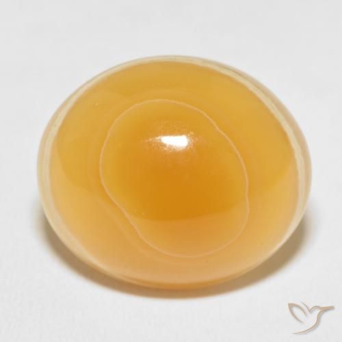 32.96ct Natürlicher Mehrfarbig Achat, Oval, Lichtundurchlässig
