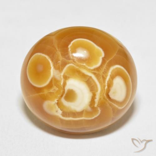 23.93ct Natürlicher Mehrfarbig Achat, Oval, Lichtundurchlässig