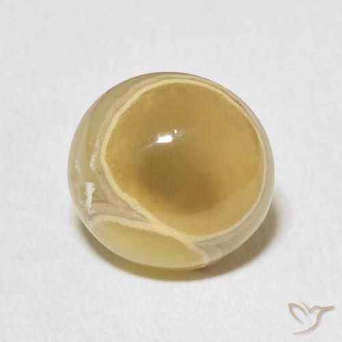 6.97ct Natürlicher Mehrfarbig Achat, Oval, Lichtundurchlässig