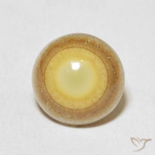 4.88ct Natürlicher Mehrfarbig Achat, Runden, Lichtundurchlässig