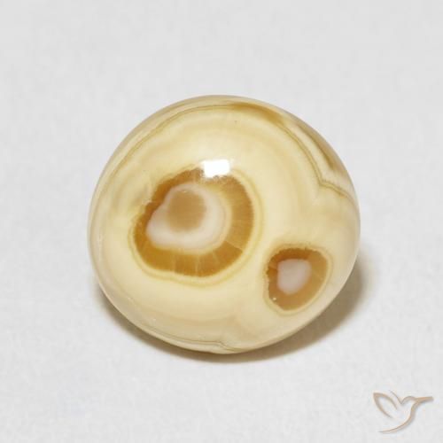 6.00ct Natürlicher Mehrfarbig Achat, Oval, Lichtundurchlässig