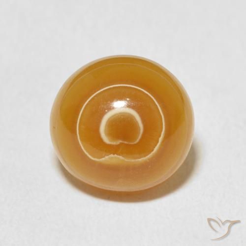 7.24ct Natürlicher Mehrfarbig Achat, Runden, Lichtundurchlässig
