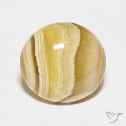 18.02ct Natürlicher Mehrfarbig Achat, Oval, Lichtundurchlässig