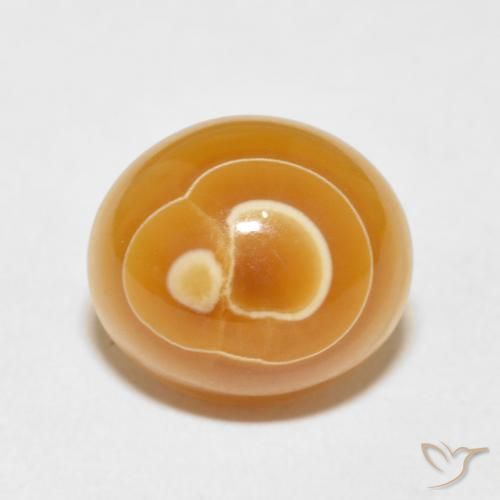8.93ct Natürlicher Mehrfarbig Achat, Oval, Lichtundurchlässig