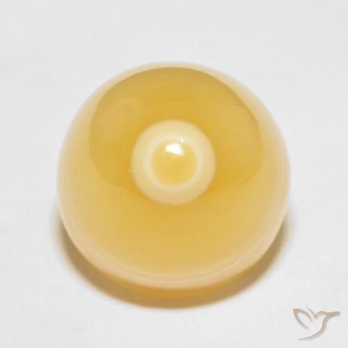 34.49ct Natürlicher Mehrfarbig Achat, Runden, Lichtundurchlässig, Photo A