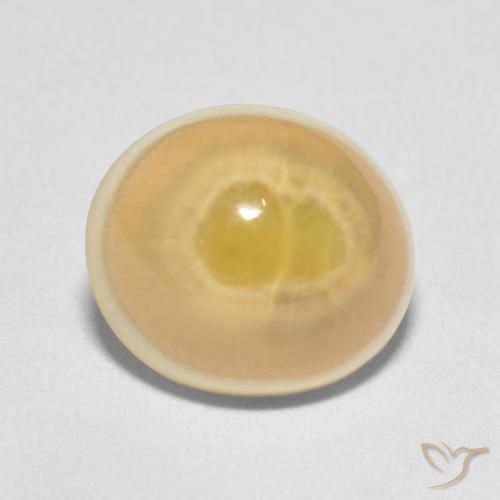 7.51ct Natürlicher Mehrfarbig Achat, Oval, Lichtundurchlässig, Photo A