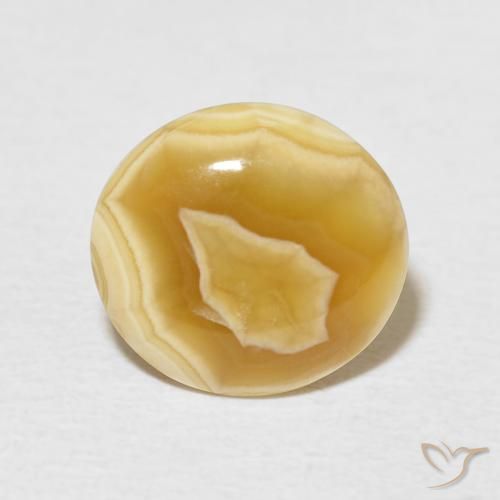 4.72ct Natürlicher Mehrfarbig Achat, Oval, Lichtundurchlässig