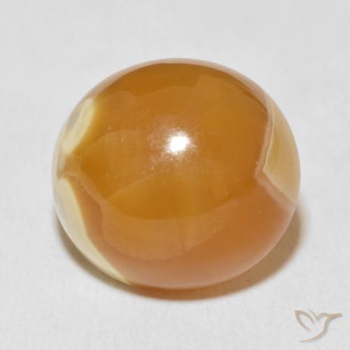 23.05ct Natürlicher Mehrfarbig Achat, Oval, Lichtundurchlässig