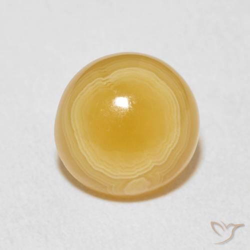 4.37ct Natürlicher Mehrfarbig Achat, Runden, Lichtundurchlässig