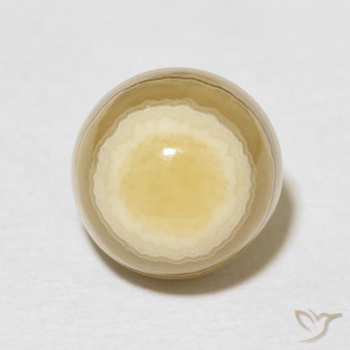 7.15ct Natürlicher Mehrfarbig Achat, Runden, Lichtundurchlässig