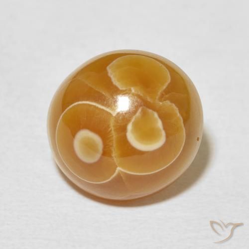 8.26ct Natürlicher Mehrfarbig Achat, Oval, Lichtundurchlässig, Photo A