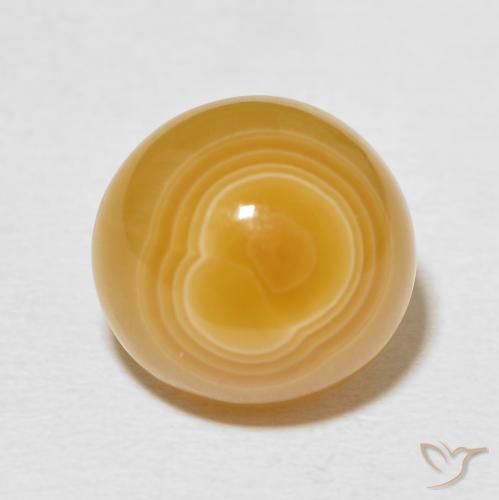 11.85ct Natürlicher Mehrfarbig Achat, Runden, Lichtundurchlässig