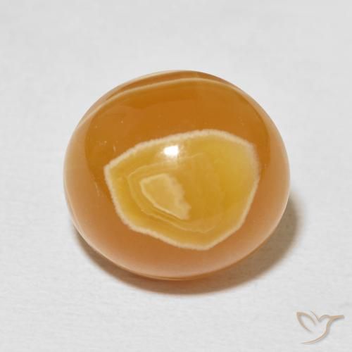 16.92ct Natürlicher Mehrfarbig Achat, Oval, Lichtundurchlässig, Photo A