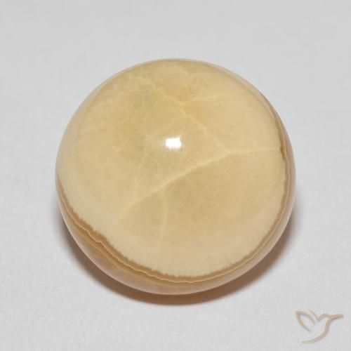 34.68ct Natürlicher Mehrfarbig Achat, Runden, Lichtundurchlässig