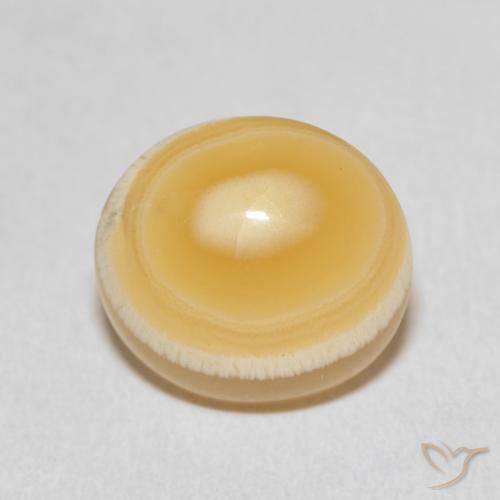 10.27ct Natürlicher Mehrfarbig Achat, Oval, Lichtundurchlässig