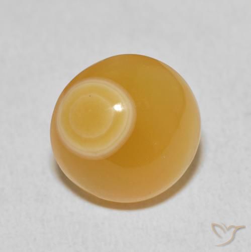 8.24ct Natürlicher Mehrfarbig Achat, Runden, Lichtundurchlässig, Photo A