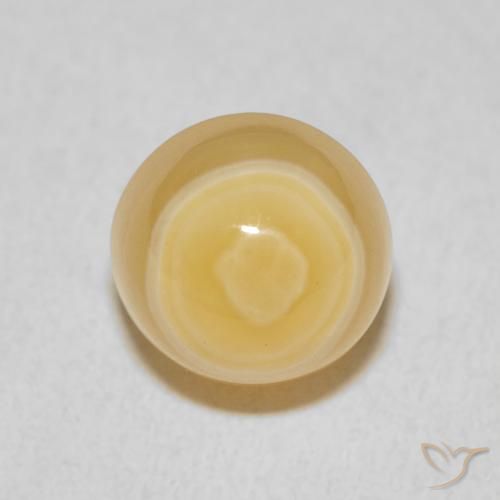 6.77ct Natürlicher Mehrfarbig Achat, Runden, Lichtundurchlässig