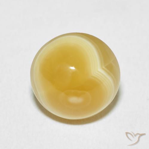 9.10ct Natürlicher Mehrfarbig Achat, Runden, Lichtundurchlässig, Photo A