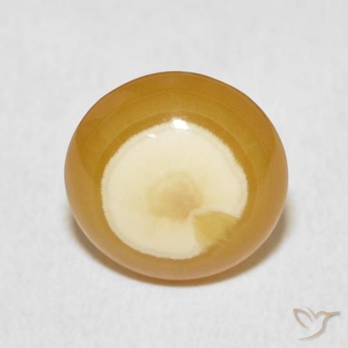 5.37ct Natürlicher Mehrfarbig Achat, Runden, Lichtundurchlässig