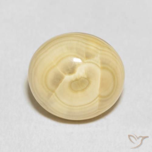 11.40ct Natürlicher Mehrfarbig Achat, Oval, Lichtundurchlässig