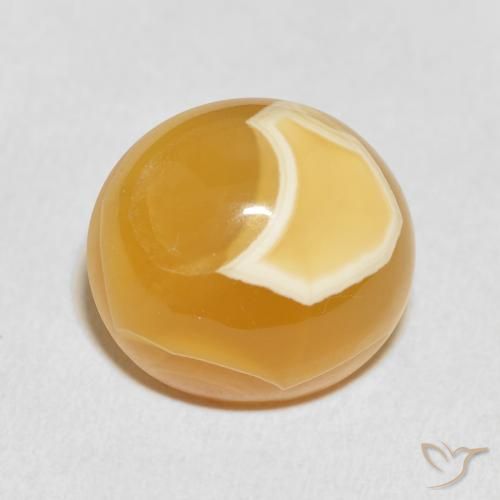16.53ct Natürlicher Mehrfarbig Achat, Oval, Lichtundurchlässig