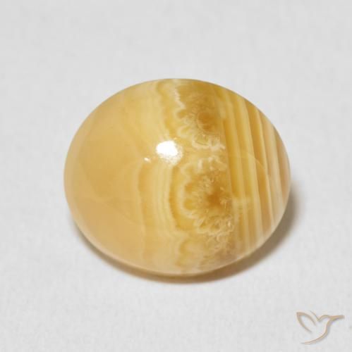 7.17ct Natürlicher Mehrfarbig Achat, Oval, Lichtundurchlässig, Photo A