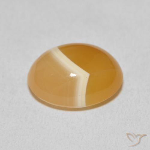 9,17 ctw natürlicher Mehrfarbig Achat, Oval, Lichtundurchlässig