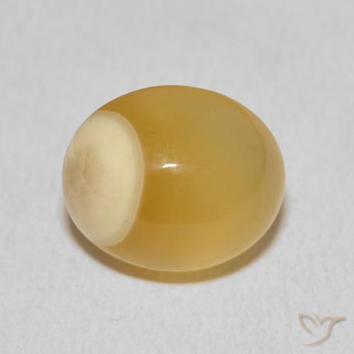 8.91ct Natürlicher Mehrfarbig Achat, Oval, Lichtundurchlässig
