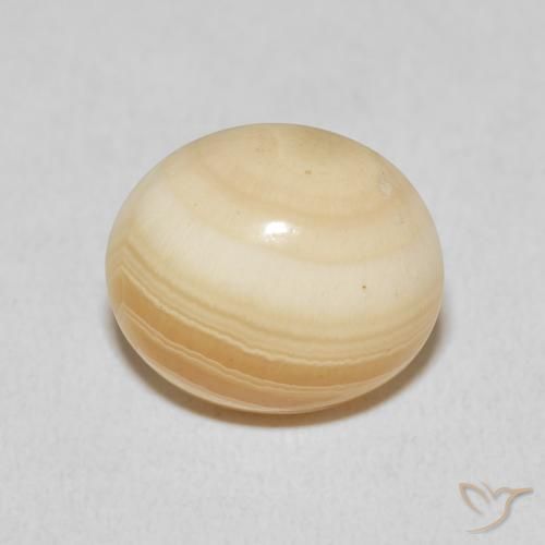 10.85ct Natürlicher Mehrfarbig Achat, Oval, Lichtundurchlässig