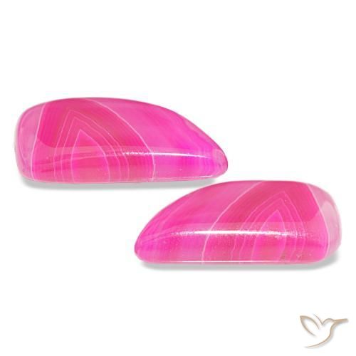 20.16 ct natürliche Mehrfarbig Achat-Edelsteine, Ausgefallene Form, Transparent