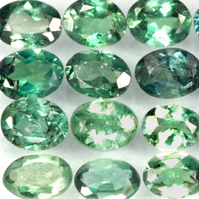  ct natürliche mehrfarbiger Alexandrit-Edelsteine, Oval Schliff, VS
